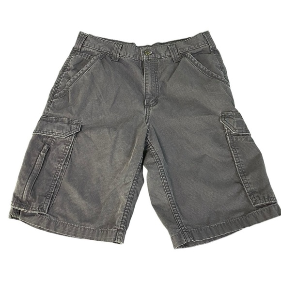 Carhartt Force Relaxed Fit Tappen Cargo Short Size 32 Shadow Gray - Picture 1 of 8